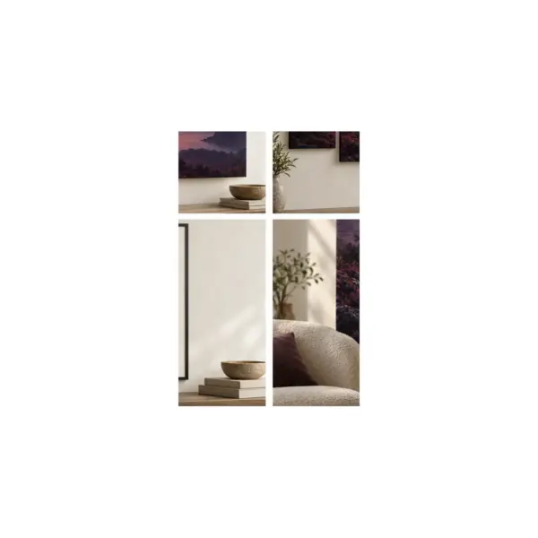 Aubergine Horizon Gallery Poster Print