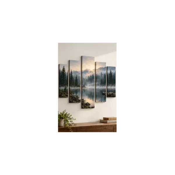 Stillwater Forest Five-Panel Canvas Set