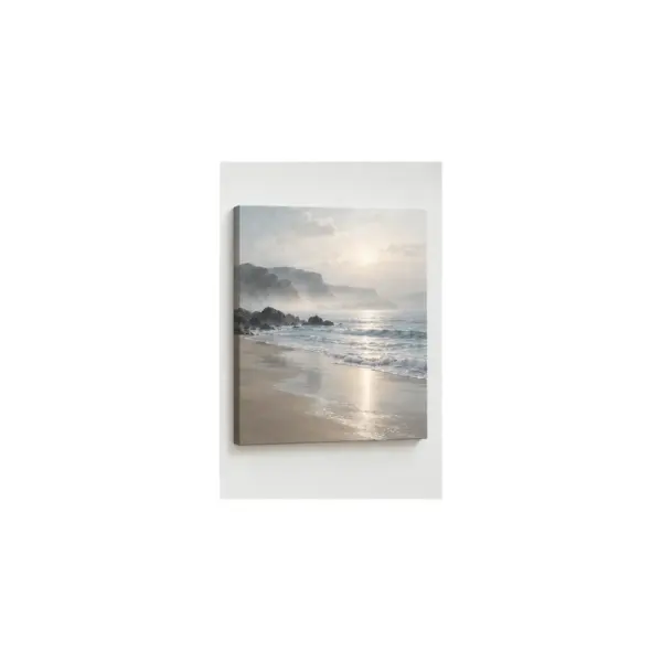 Coastal Silence Matte Canvas Wall Art