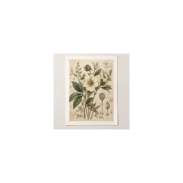 Botanical Study Gallery Poster Print