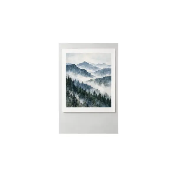 Watercolor Ridge Gallery Poster Print